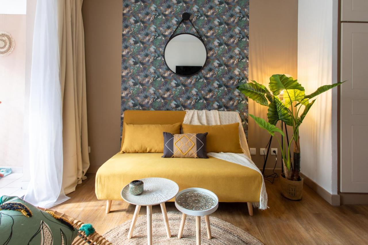 C1 Clemenceau Pool Balcony Bath Ac 2Mins Walk To Sand Beach Κάννες Εξωτερικό φωτογραφία